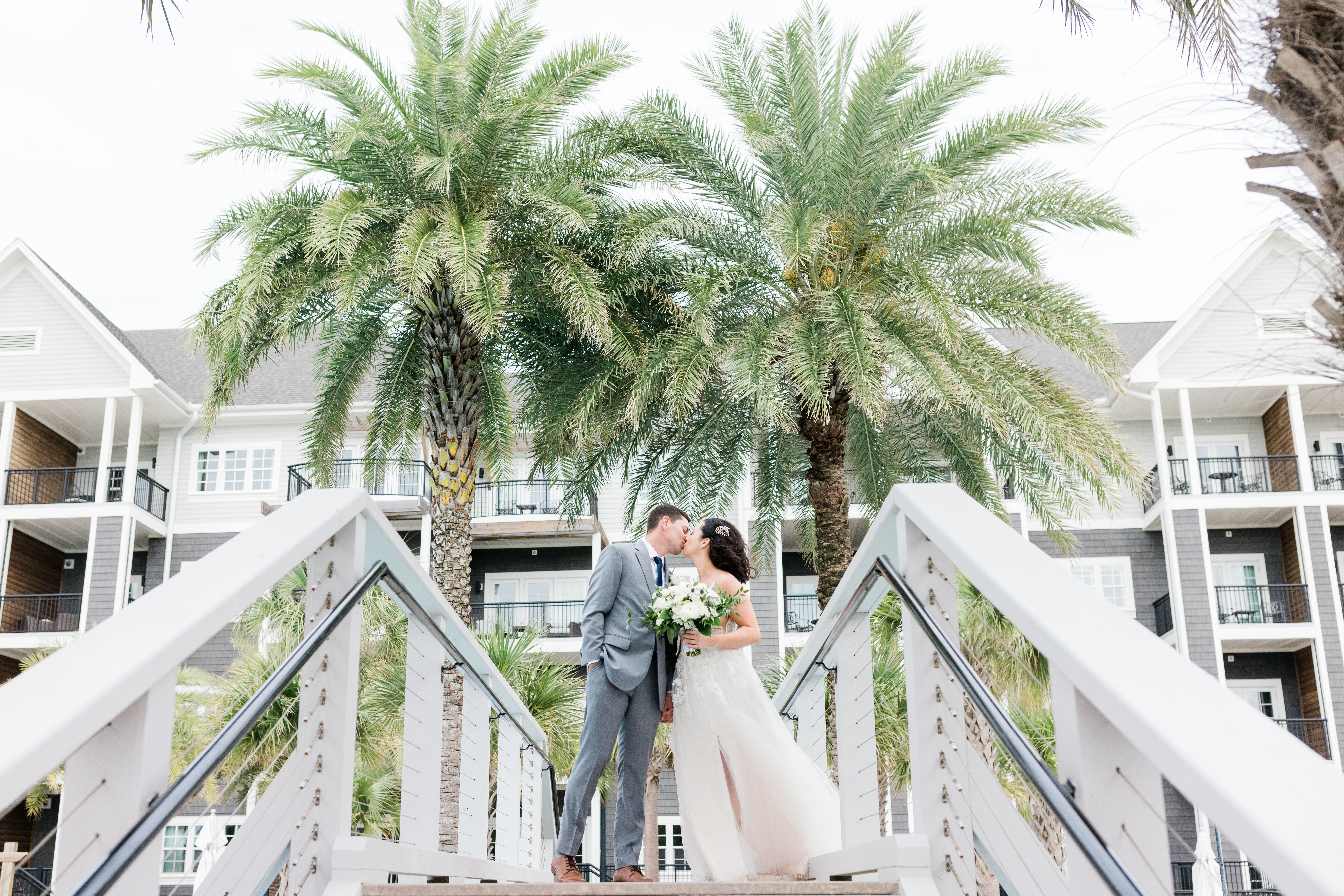 Wedding at the Henderson Resort in Destin, Florida during the pandemic COVID-19 by Event, Fitness and Wedding and Elopement Photographer Adina Preston.