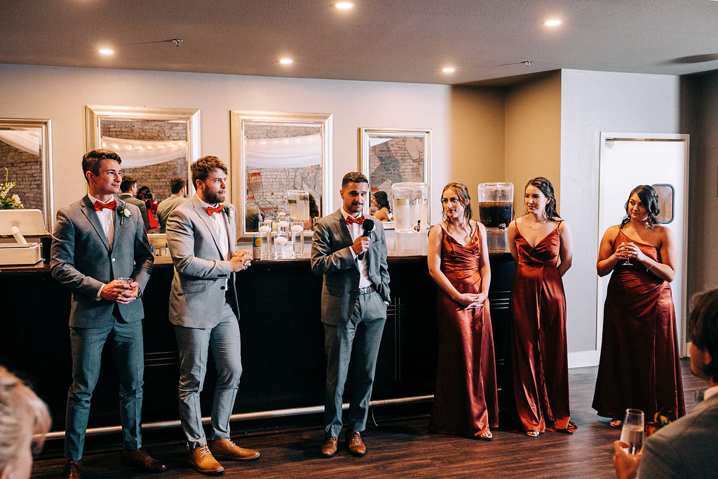 5-Eleven Palafox bridal party toasts and speeches photos 