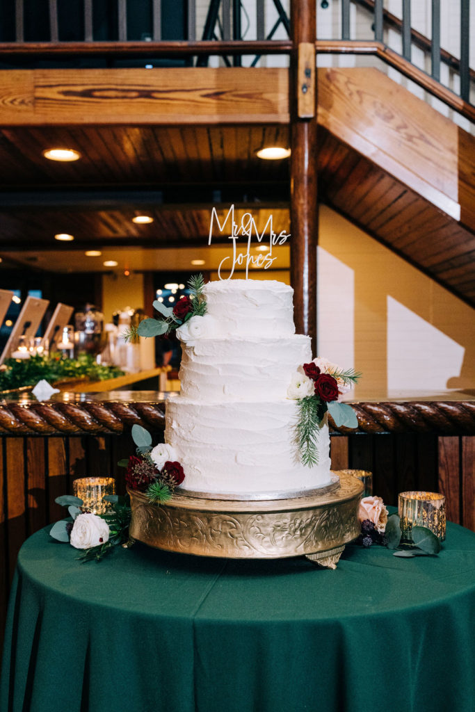 Palafox Wharf Waterfront Wedding event venue featuring wedding cake